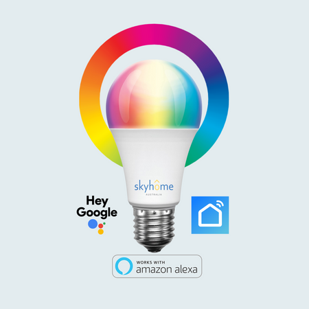 buy smart lighting LED stripssmart bulbs kogan lifx philips hue IFTTT homekit LED skyhome australia works with google assistant amazon alexa