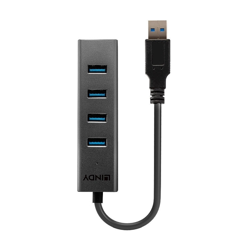 Lindy 4 Port USB 3.0 Hub Computers Lindy, Cables Product image.