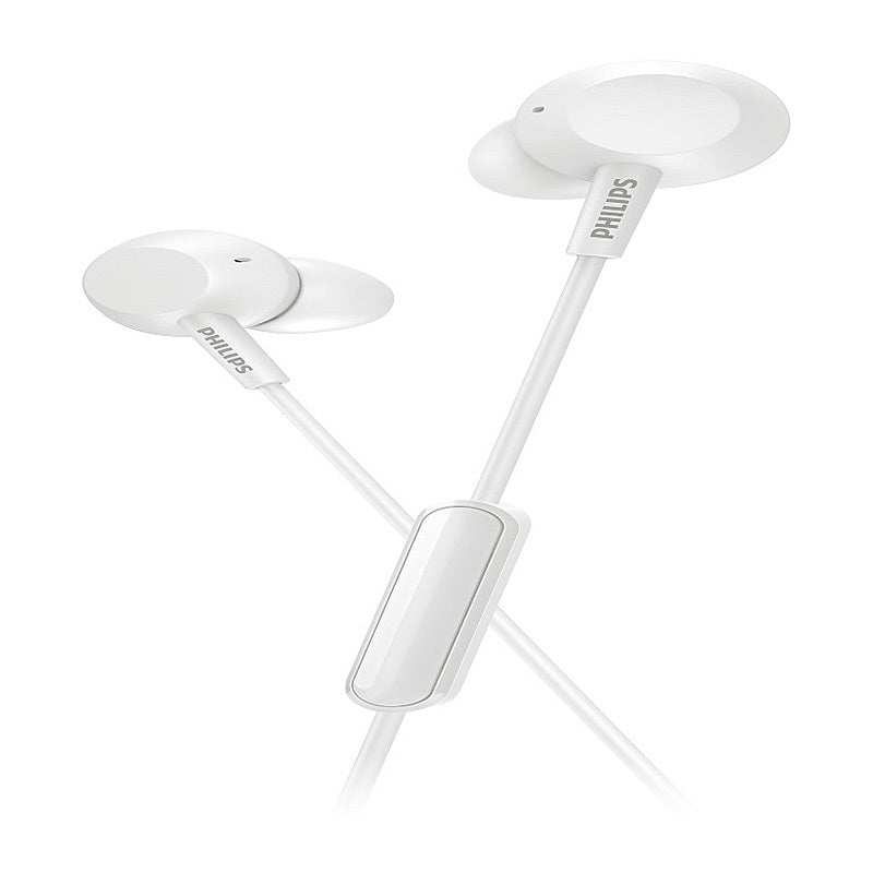 Philips Earphones E4105BK/00 with Microphone (BASS+) Audio Philips, Headphones Product image.
