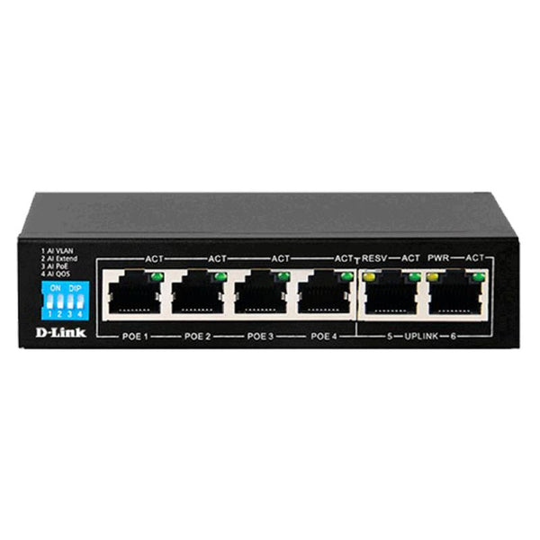 D-LINK DES-F1006P-E PoE Switch Networking D-LINK, Hubs Product image.