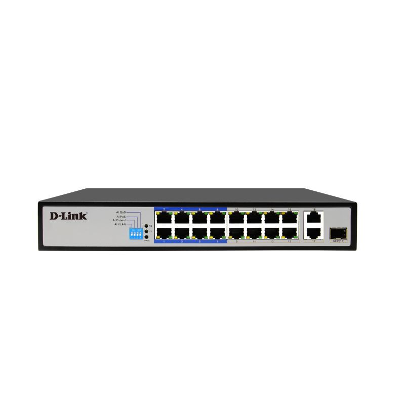 D-LINK DES-F1018P-E PoE Switch Networking D-LINK, Hubs Product image.