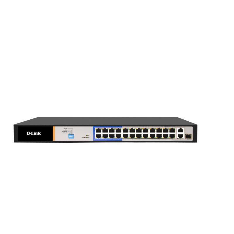 D-LINK  DES-F1026P-E PoE Switch Networking D-LINK, Hubs Product image.