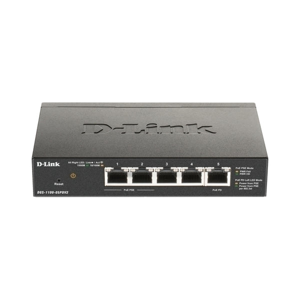 D-Link 5-Port Gigabit Switch Networking D-Link, Hubs Product image.