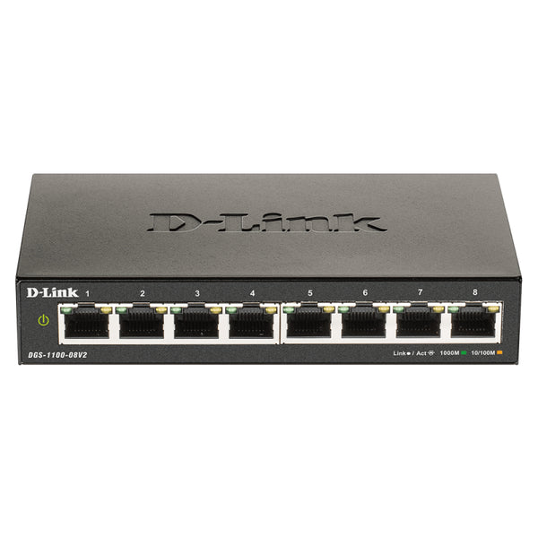 D-LINK DGS-1100-08V2 Switch Networking D-LINK, Hubs Product image.