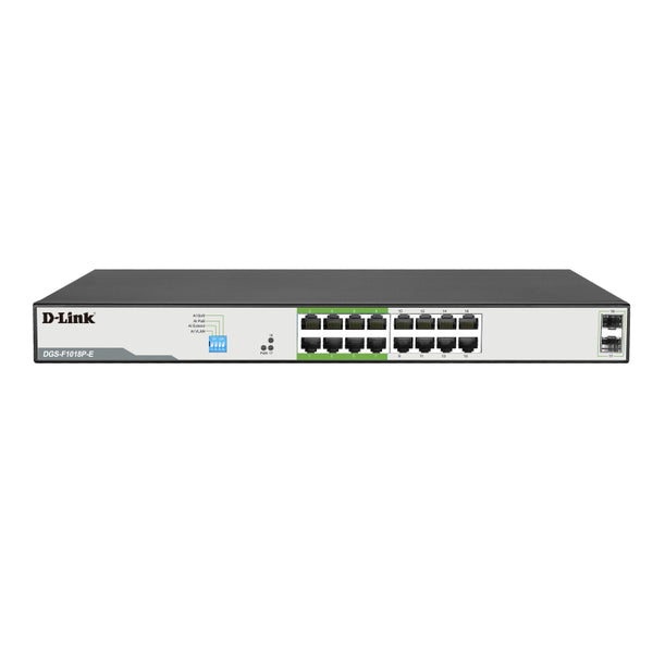 D-Link 18 Port Gigabit PoE Switch Networking D-Link, Hubs Product image.