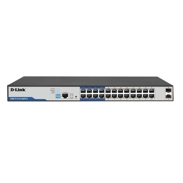 D-Link DGS-F1210-26PS-E Switch Networking D-Link, Hubs Product image.