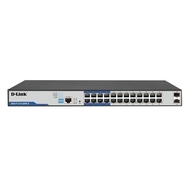 D-Link DGS-F1210-26PS-E Switch Networking D-Link, Hubs Product image.