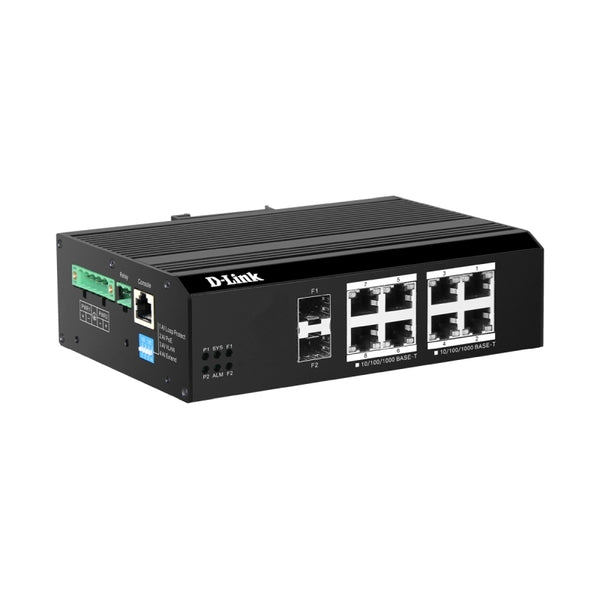 D-Link DIS-F200G-10PS-E Switch Networking D-Link, Hubs Product image.