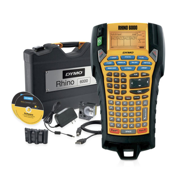 Dymo Rhino 6000+ Hard Case Kit Office Dymo, Printers Product image.