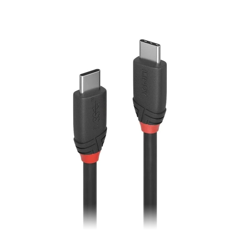 Lindy 1m Type C Cable 3A BL Computers Lindy, Cables Product image.