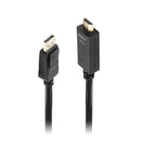 Lindy 1m DP-HDMI 10.2G Cable Computers Lindy, Cables Product image.
