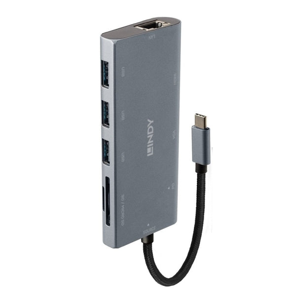 Lindy USB-C  Docking Station Computers Lindy, Cables Product image.