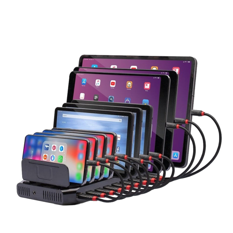 Lindy 10 x USB Charging Hub Computers Lindy, Cables Product image.