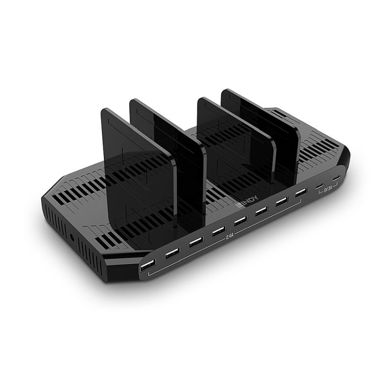 Lindy 120W 10P USB Charge Hub Computers Lindy, Cables Product image.