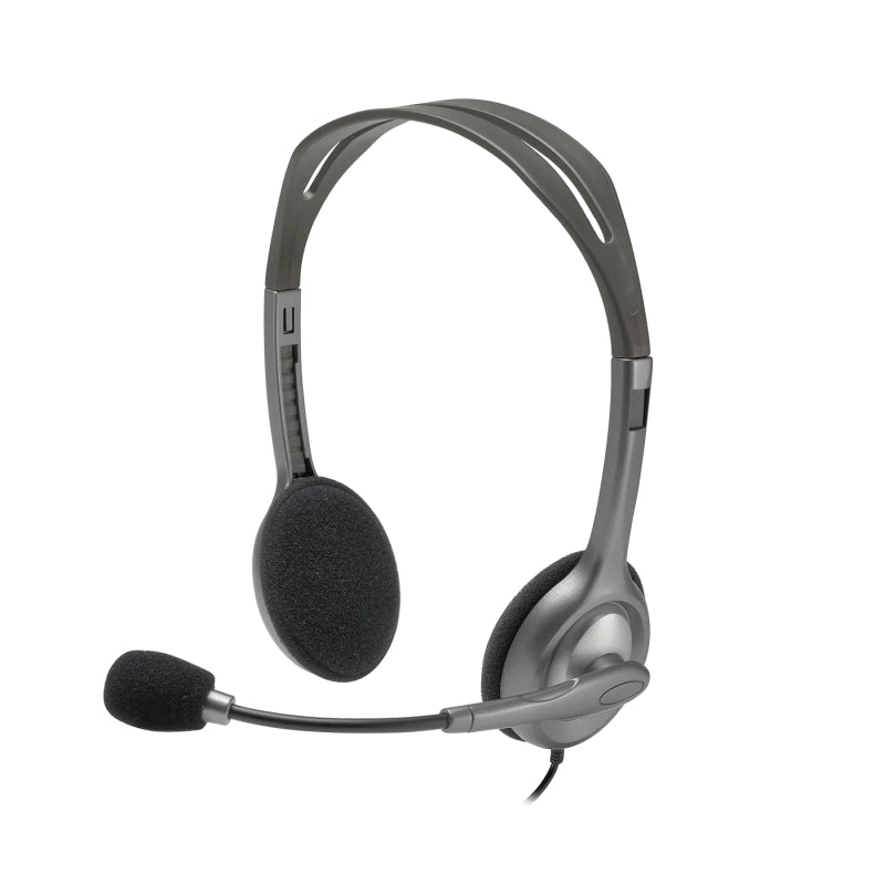 Logitech H110 Stereo Headset Audio Logitech, Headphones Product image.