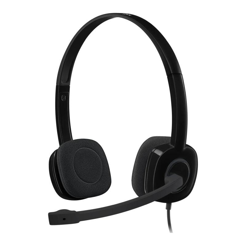 Logitech H151 Stereo Headset Audio Logitech, Headphones Product image.