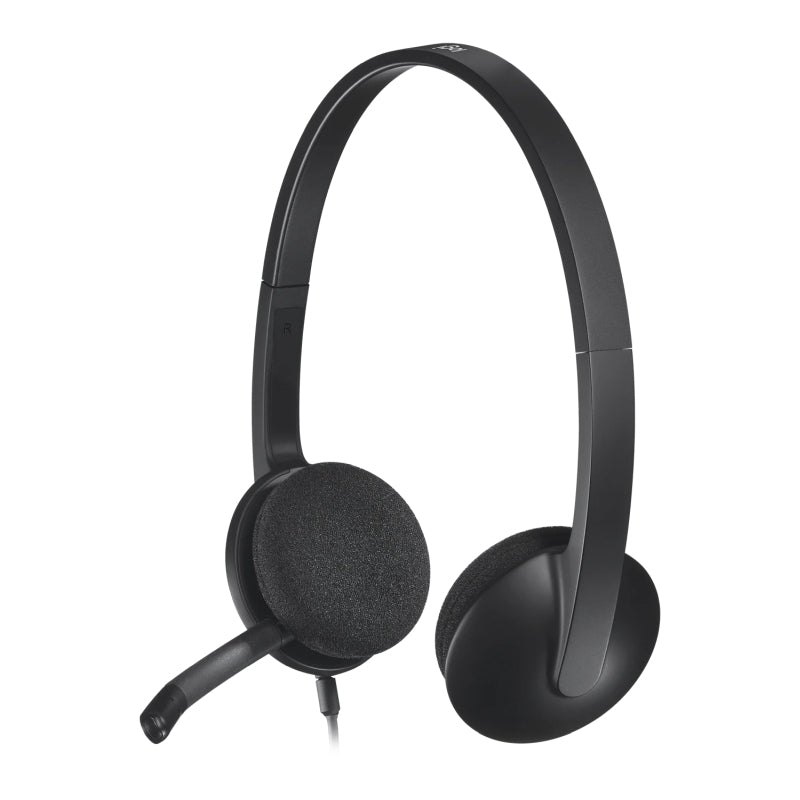 Logitech H340 USB Headset Audio Logitech, Headphones Product image.