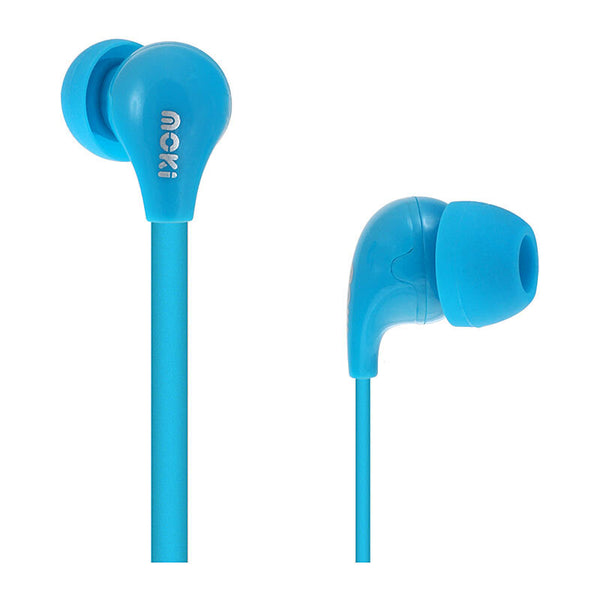 Moki 45 Comfort Buds Blue Audio Moki, Headphones Product image.