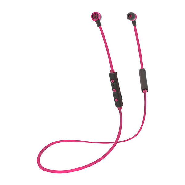 Moki FreeStyle Earphones Pink Audio Moki, Headphones Product image.