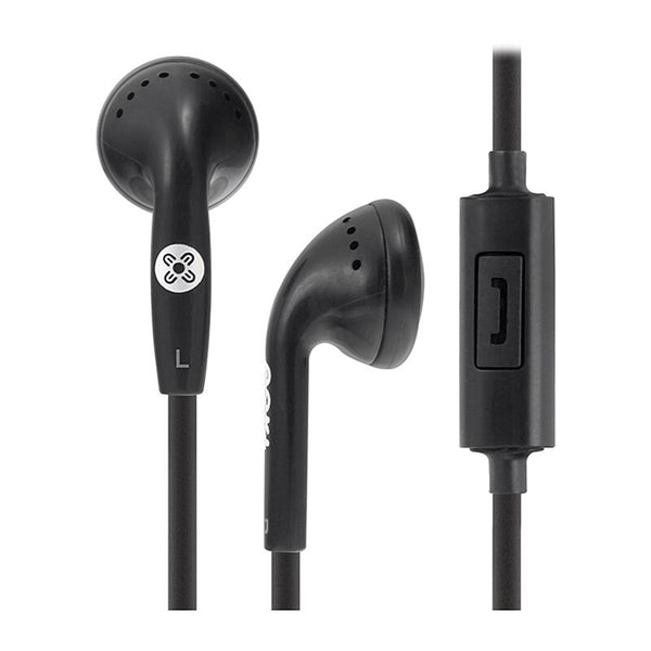 Moki Mic Earphones Black Audio Moki, Headphones Product image.