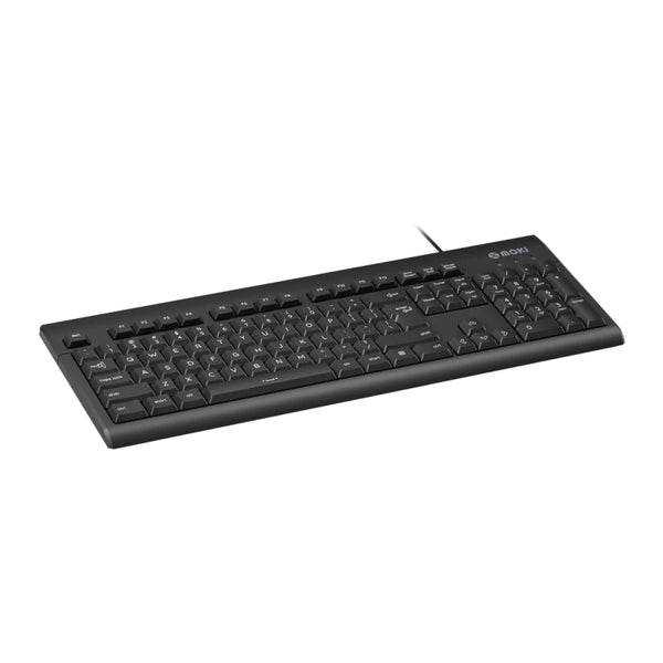 Moki Wired USB Keyboard Black Computers Moki, Accessories Product image.