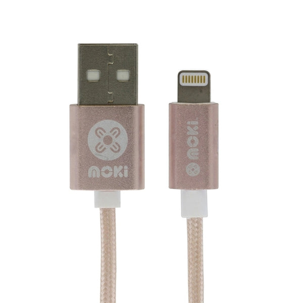 Moki Lgtning SynCharge Rse Gld Computers Moki, Cables Product image.