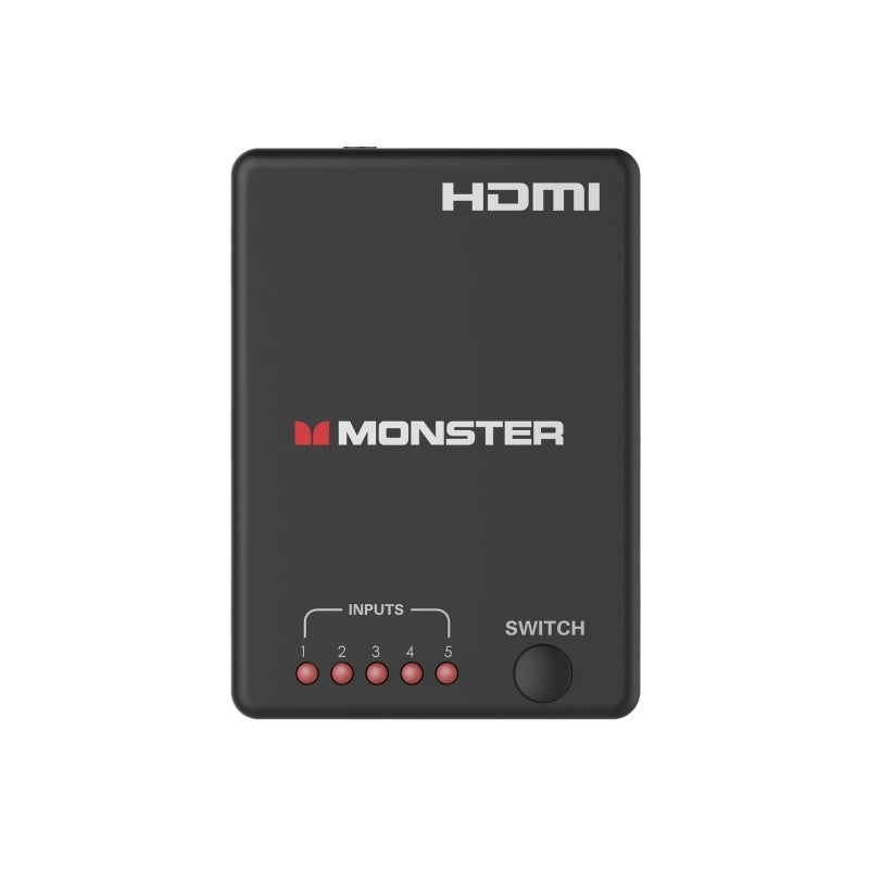 Monster 5Way HDMI Switch Computers Monster, Cables Product image.