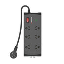 Monster 6-Port Surge+RF Black Computers Monster, Cables Product image.