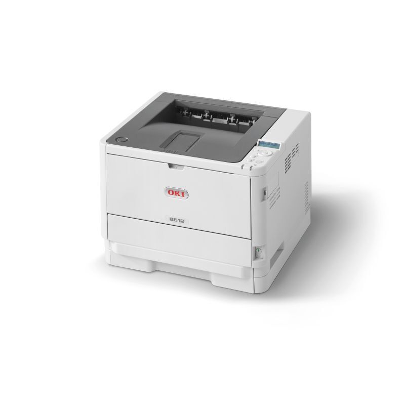 Oki B512DN Mono Printer Office Oki, Printers Product image.