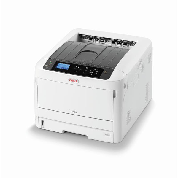 Oki C834NW Colour Laser Office Oki, Printers Product image.