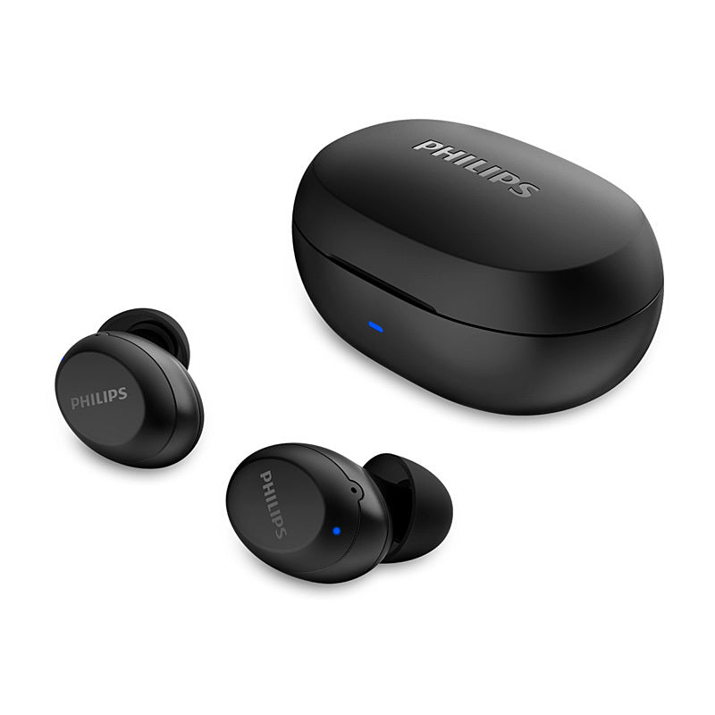 Philips In-Ear IPX4 True Wireless InEarGel - Black Touch Audio Philips, Headphones Product image.