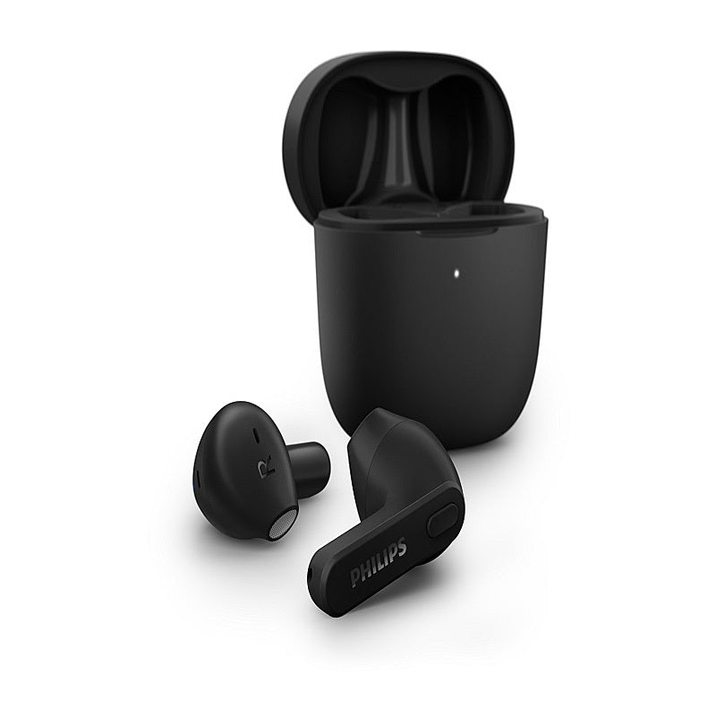 Philips In-Ear IPX4 True Wireless InEarGel - Black Button Audio Philips, Headphones Product image.