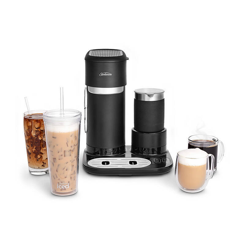 Sunbeam Iced + Hot Coffee Machine Appliances Sunbeam, Kitchen Product image.