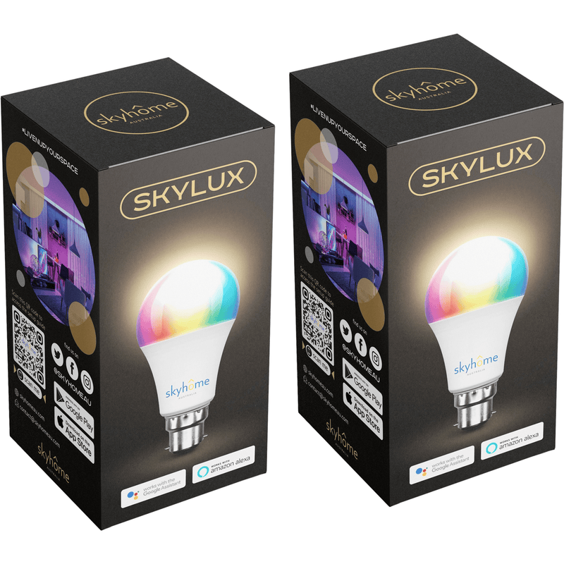 undefined skyLUX Smart Wi-Fi LED Bulb skyhome australia smart bulb skyhome australia smart home automation.