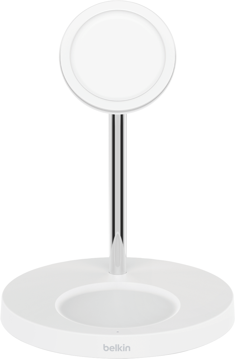 Belkin BOOSTCHARGE PRO 2-in-1 Wireless Charger Stand with MagSafe
