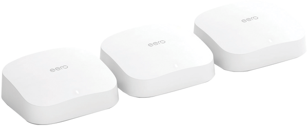 Eero Pro 6 TrueMesh WiFi 6 Tri-Band System (3 Pack)