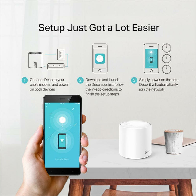 undefined TP-Link Mesh Wi-Fi System Deco X20 AX1800 6 System (2 Pack) TP-Link Wi-Fi Router skyhome australia smart home automation.