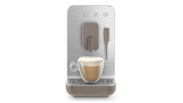 Smeg Automatic Coffee Machine with Frother - Taupe