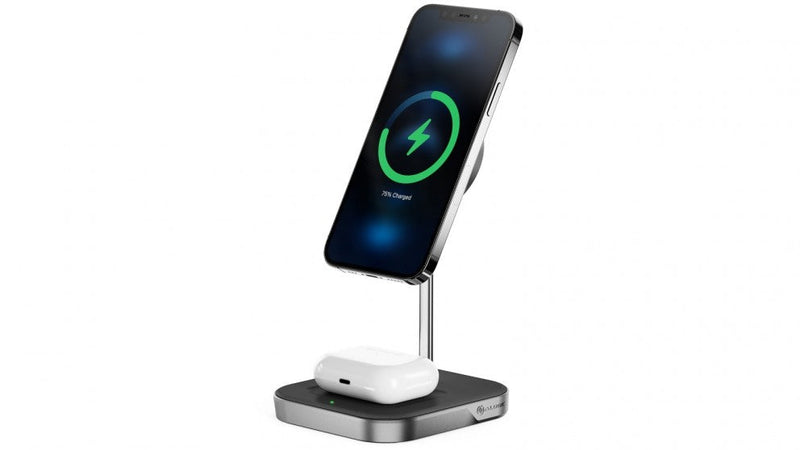 Alogic MagSpeed 2-in-1 Wireless 15W Charging Station