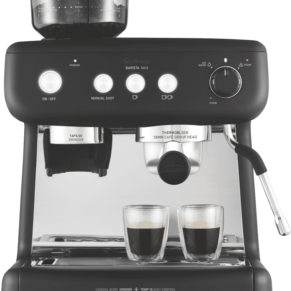 Sunbeam barista max espresso outlet coffee machine black