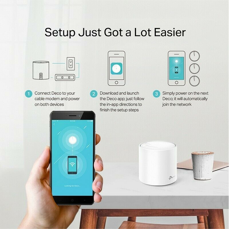 undefined TP-Link Mesh Wi-Fi System Deco X20 AX1800 (1 Pack) TP-Link Wi-Fi Router skyhome australia smart home automation.